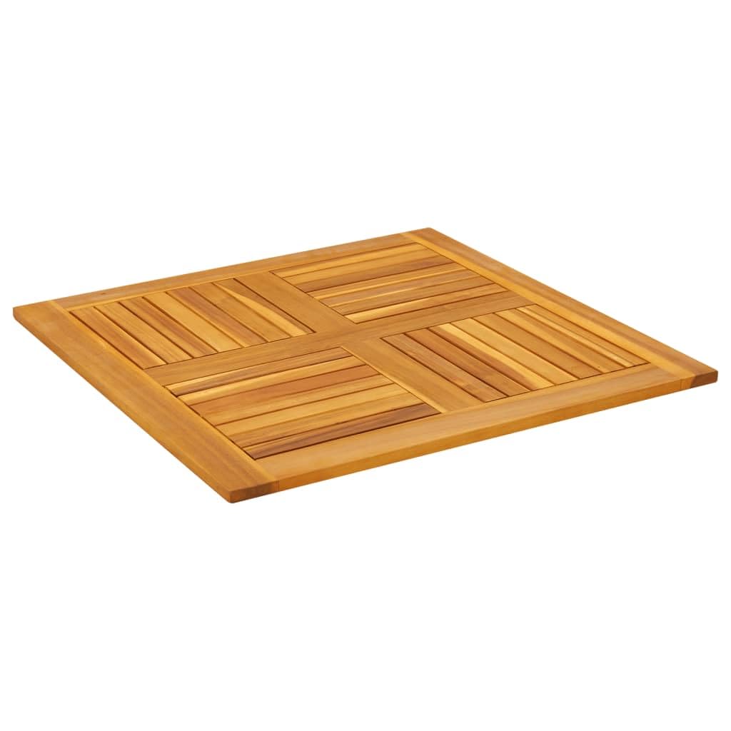 Square Solid Wood Acacia Table Top - Thumbnail 2