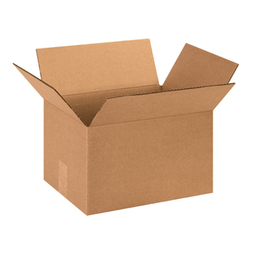 Aviditi 13 X 10 X 8 Corrugated Cardboard Boxes, Medium 13'L X 10'W X 8'H, Pack Of 25 | Shipping, Packaging, Moving, Storage B