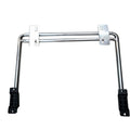 Ujeavette Mounting Plates Chrome Footrest Frame, 415Cm W Metal Plate