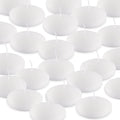 3 Inch Floating Candles Set of 24, Unscented White Candles for Wedding, Pool Party, Holiday Centerpieces & Home Decor