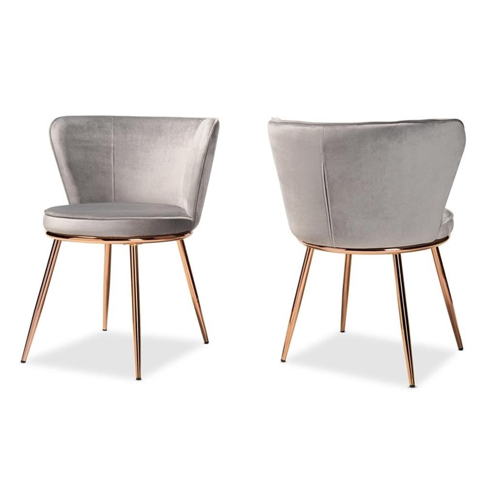 Baxton Studio Farah Dining Chair Set