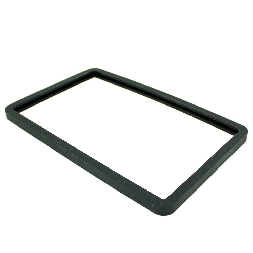 Barista Basics Durable Closed Bottom Knockbox 6'' X 10'' X 5'' - Bpa-Free, In-Counter, Noise-Reducing With Rubber Gasket