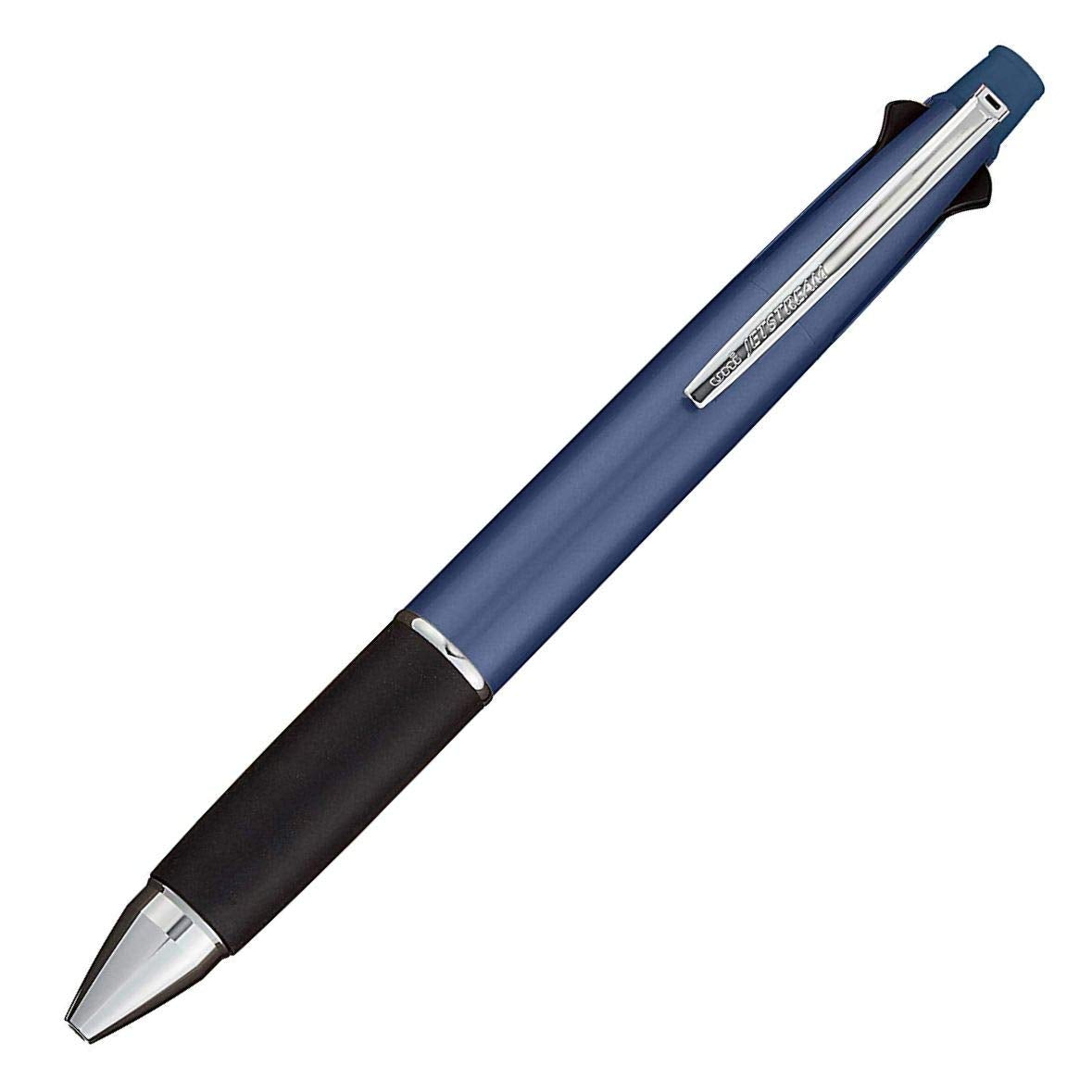 Uni Jetstream Multi Pen 4 And 1, 0.38Mm Ballpoint Pen (Black, Red, Blue, Green) And 0.5Mm Mechanical Pencil, Body, Navy (Msxe510