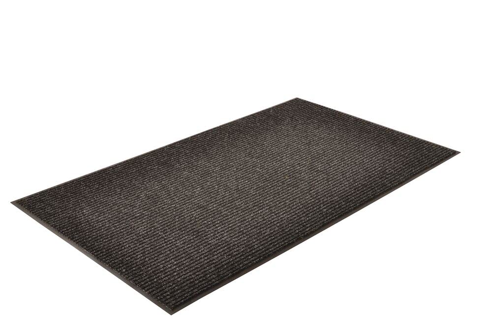 Notrax - 117S0048Ch 117 Heritage Rib Entrance Mat, For Home Or Office, 4' X 8' Charcoal