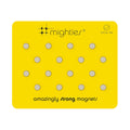 Three By Three Seattle Mini Mighties Magnets, Strong, Heavy Duty Magnets For Fridge, Dry Erase Whiteboards, And More In Home Off