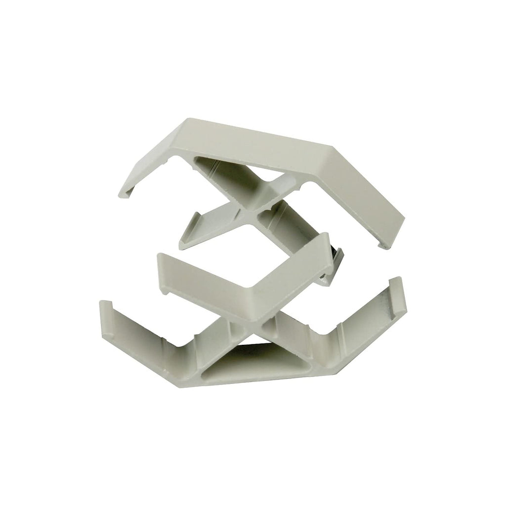 Basyx Qc90Gy Vers?Quick Connect 90?Connecting Hardware, Gray, 2/Pack