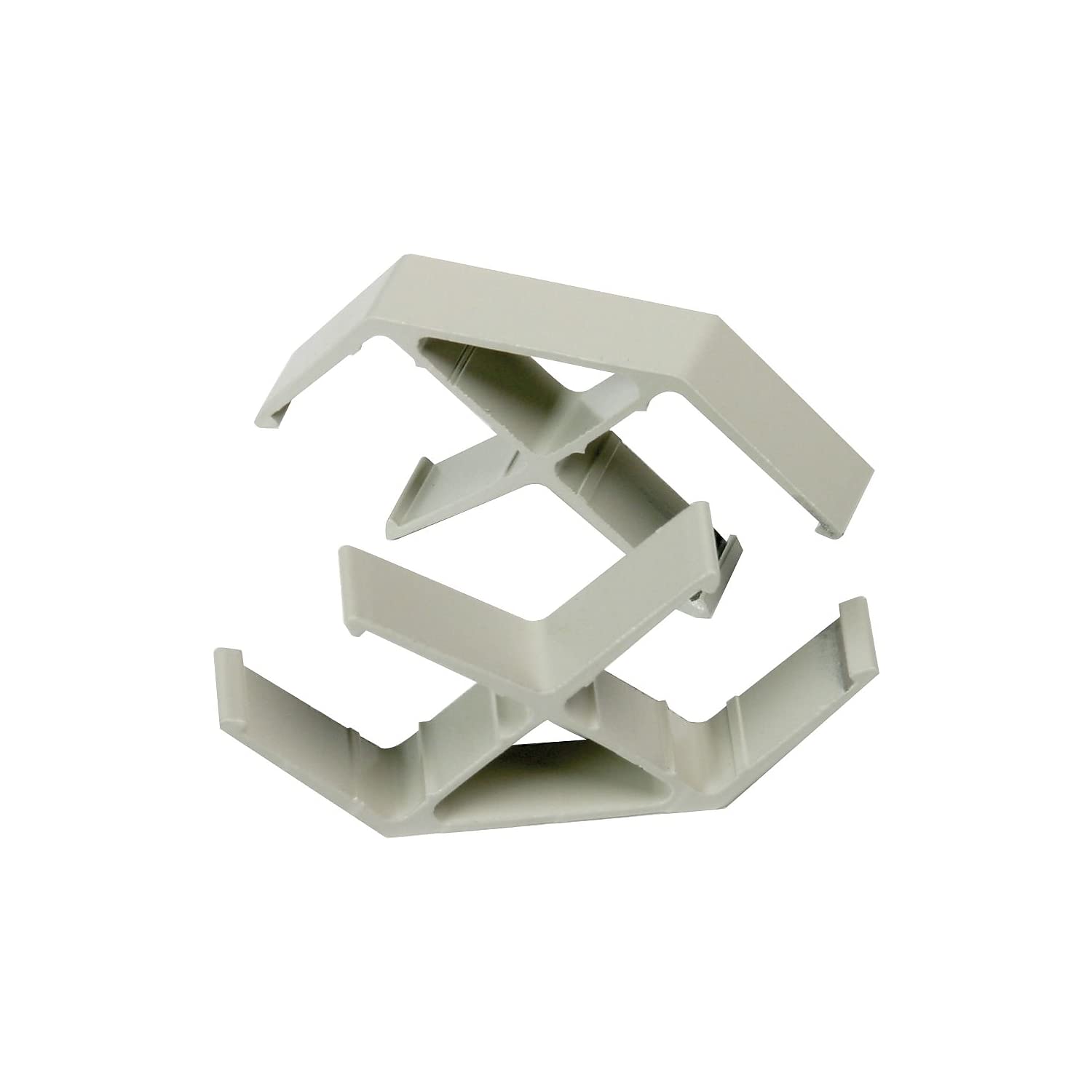 Basyx Qc90Gy Vers?Quick Connect 90?Connecting Hardware, Gray, 2/Pack