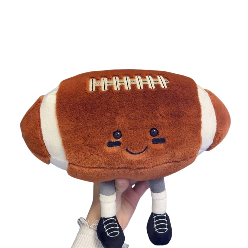 Xizhi 13' Cute Football Plush Toys Soft Stuffed Sport Throw Pillow Plush Ball Gift For Kids Birthday And Christmas Decoration (