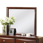 Acme Ireland Rectangular Wooden Mirror in Espresso