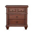 American Woodcrafters Sedona Cherry Finished Wood 3-Drawer Nightstand
