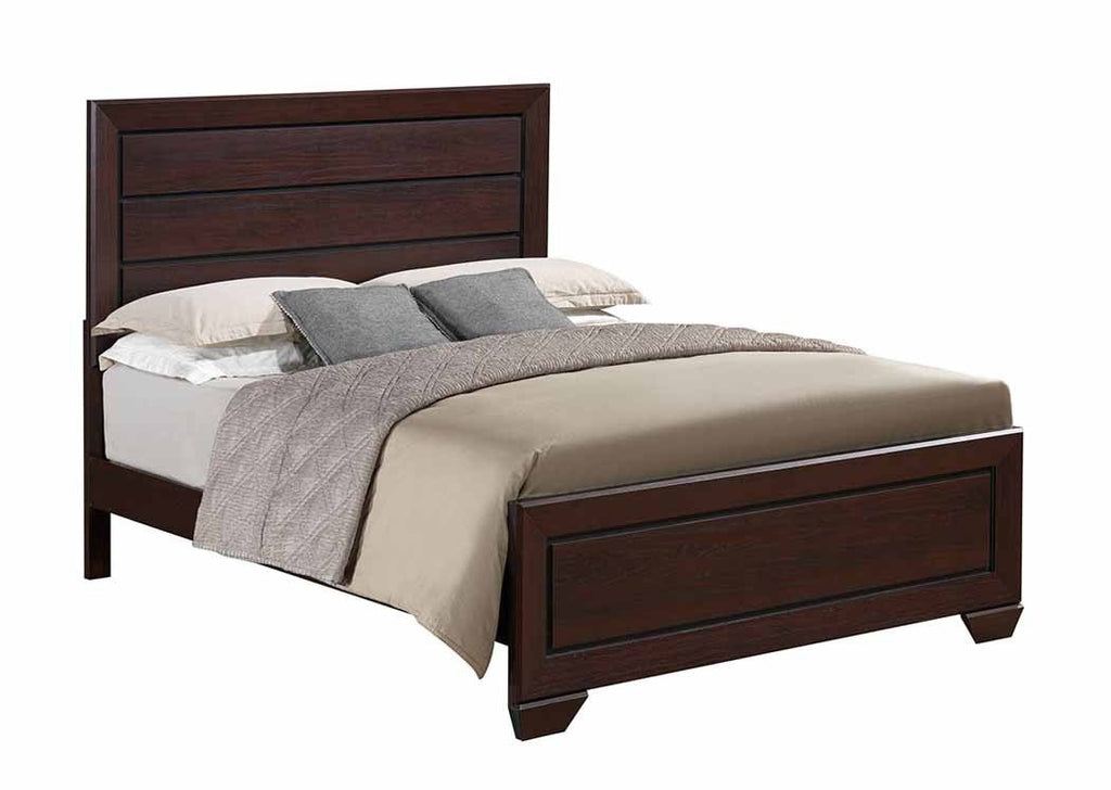 Coaster Home Furnishings 204391Q Platform Bed, Dark Cocoa