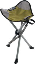 Travel Chair Slacker Tripod Chair for Camping, Lightweight Chair, Adjustable Carry Strap for Easy Transport | Oversized Duck Fee