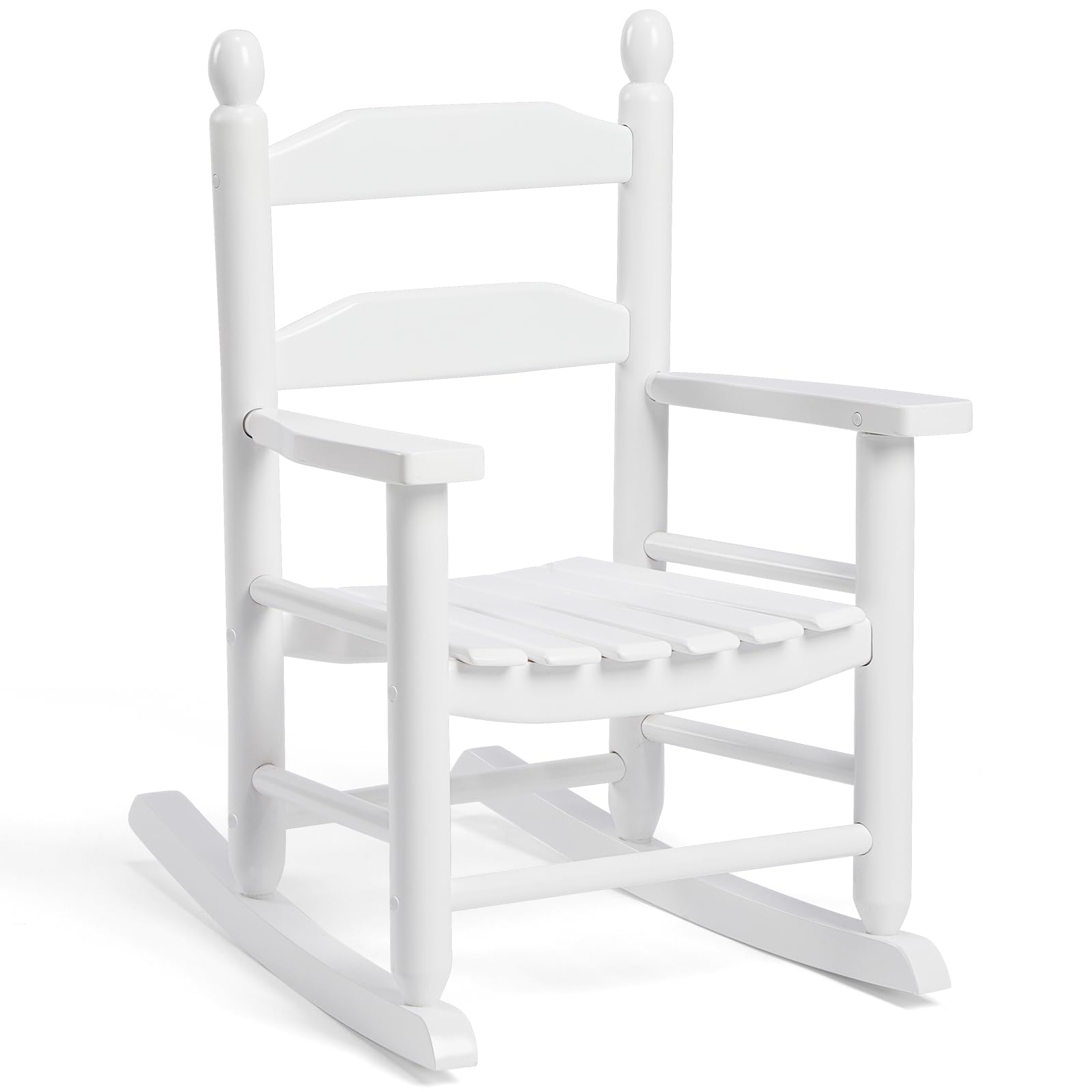 Gnl Recsports Child'S Wood Porch Rocker - Perfect For Indoor Or Outdoor All Weather Porch Rocker For Garden,Lawn,Balcony,Backyar