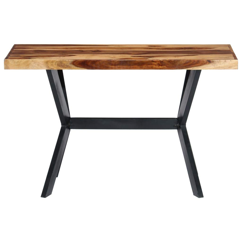 vidaXL Solid Sheesham Wood Dining Table - Thumbnail 3