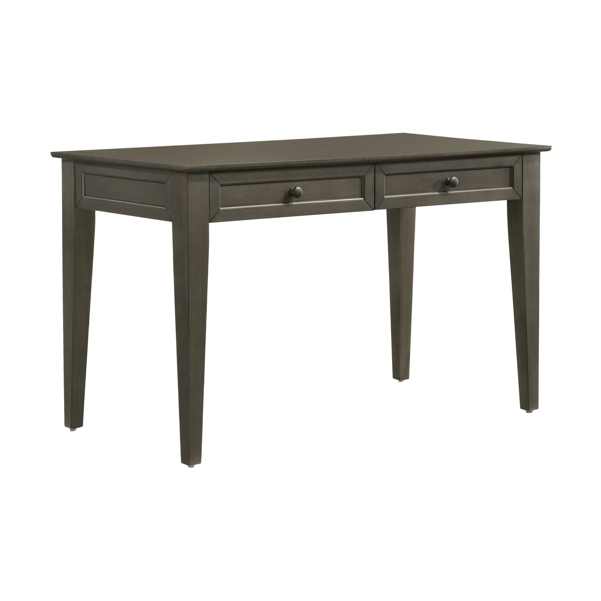 Intercon San Mateo Home Office 50&quot; Wide Writing Desk with 2 Drawers, Gray