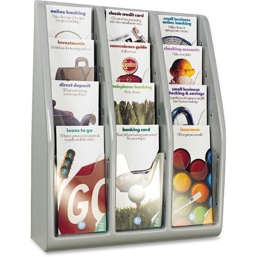 DEFLECTO Corporation Deflecto Multi-Tiered Literature/Leaflet Holder