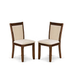 East West Furniture Irving 7 Piece Dining Set Consist Of A Round Kitchen Table With Pedestal And 6 Light Beige Linen Fabric Parson Chairs, 48X48 Inch, I2Mz7-Nn-32