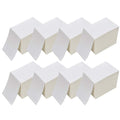 Ryhampaper 4' X 6' Fanfold Direct Thermal Labels - White Shipping Mailing Postage Labels, Perforated, Permanent Adhesive (8 St