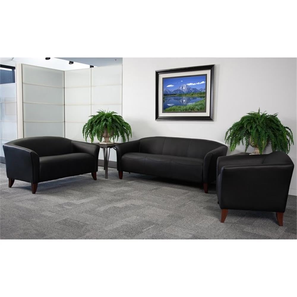 Flash Furniture Hercules Imperial Series Reception Set Color: Black