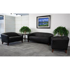Flash Furniture Hercules Imperial Series Reception Set Color: Black