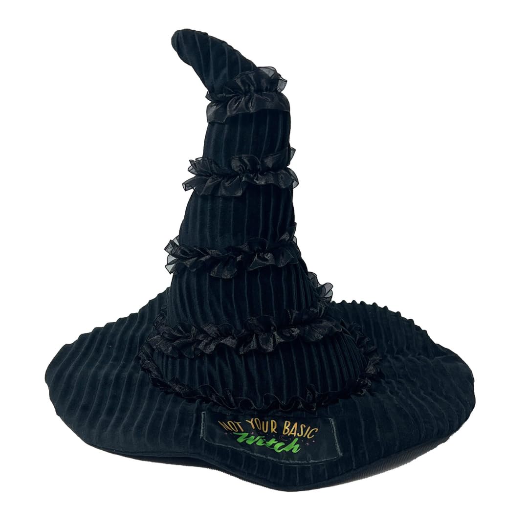 Franco Collectibles Wicked Elphaba'S Witch Hat Bedding Super Soft Plush Decorative Throw Pillow, 14 In X 9 In, (Officially Licen
