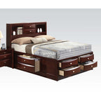 Acme Ireland Eastern King Bed w/Storage - Espresso