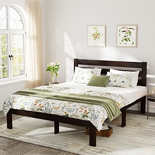 Acme Furniture Kenney Queen Wood Bed In Espresso Brown