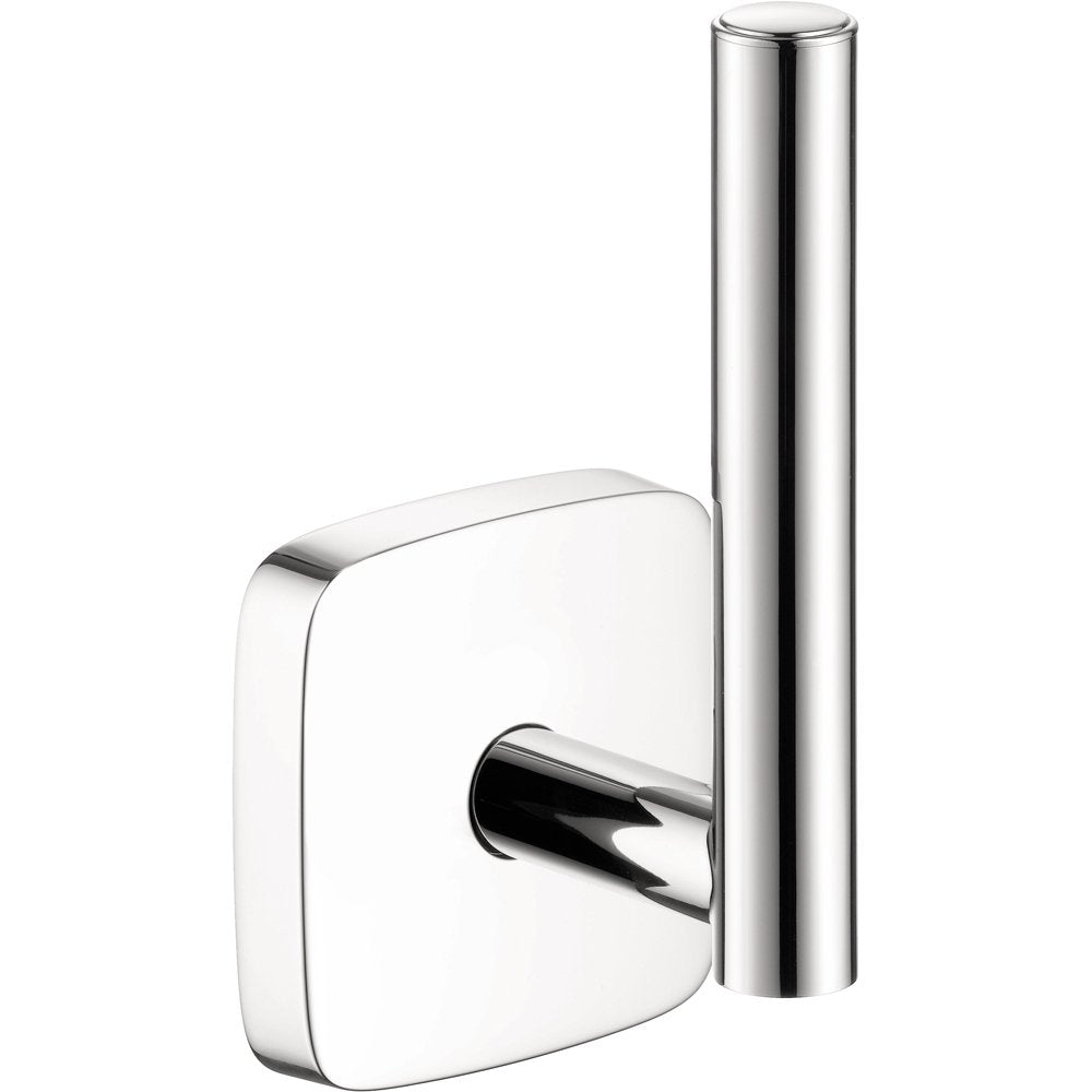hansgrohe Spare Roll Holder Easy Install 6-inch Avantgarde Accessories in Chrome, 41518000