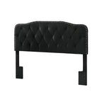 Best Quality Furniture -Hb Queen/Full Size Headboard Only Smoke Grey Fabric Finish