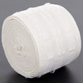 UNIQUELLA Pack of 5 Meter Pencil Pleat Curtain Tape 3 Inch Polyester Tape with Height Adjuster 3 Line Hooks for Door & Window Cu