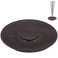 KC KULLICRAFT Handmade Marble Incense Stick Holder - Round Incense Burner with Multiple Holes for Incense Sticks. Decorative Ash