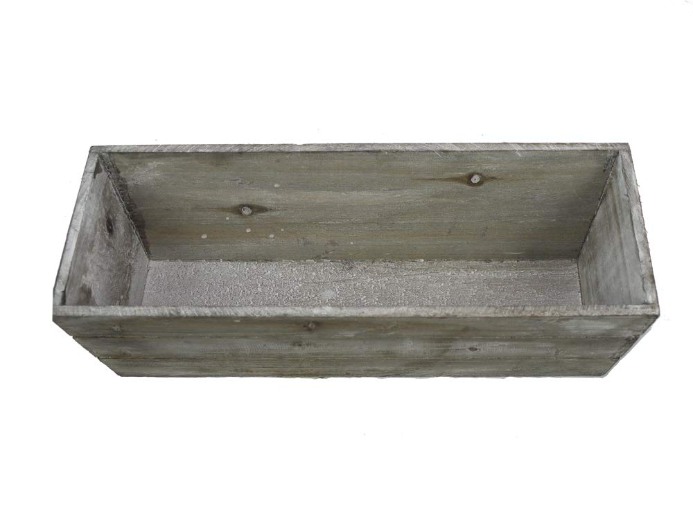 Admired By Nature Planter, Gray/White