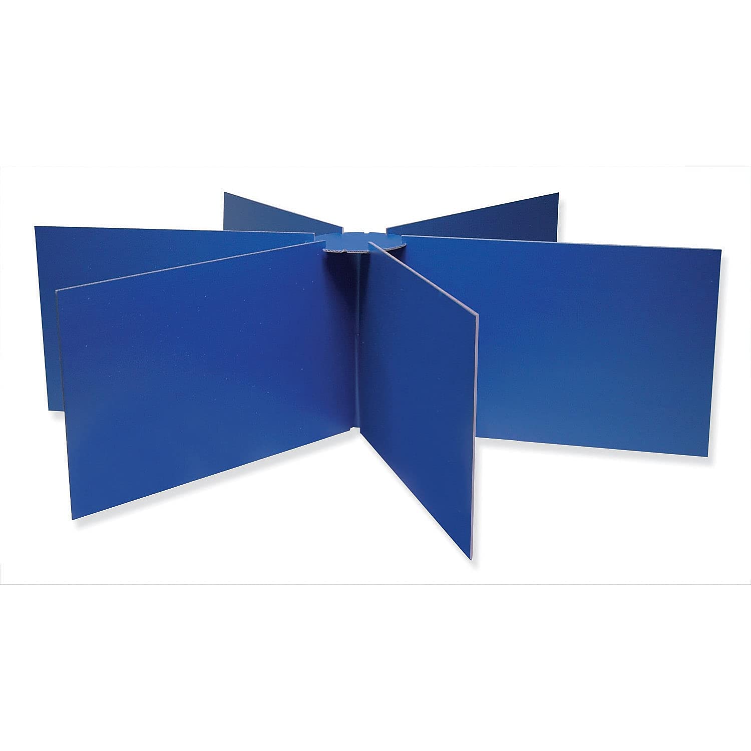 Pacon 3788 Round Table Privacy Baord, 48-Inch x14-Inch , Blue