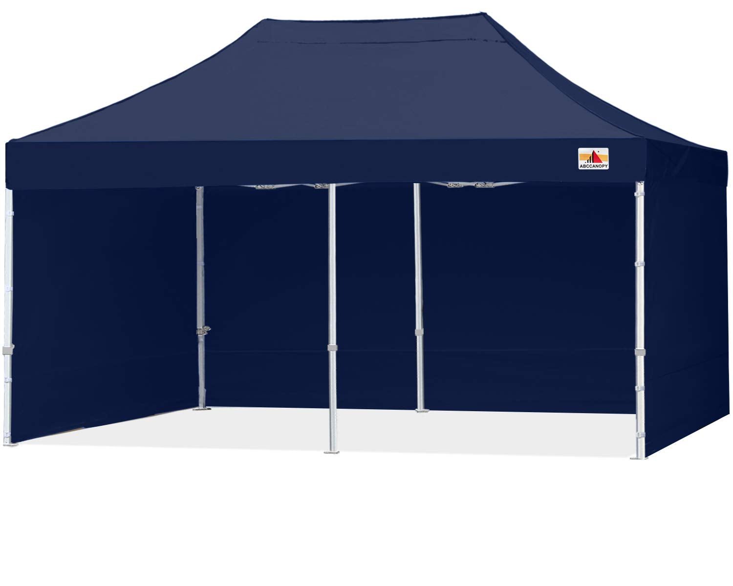 Abccanopy Easy Pop Up Canopy Tent With Sidewalls 10X20 Commercial -Series, Navy Blue