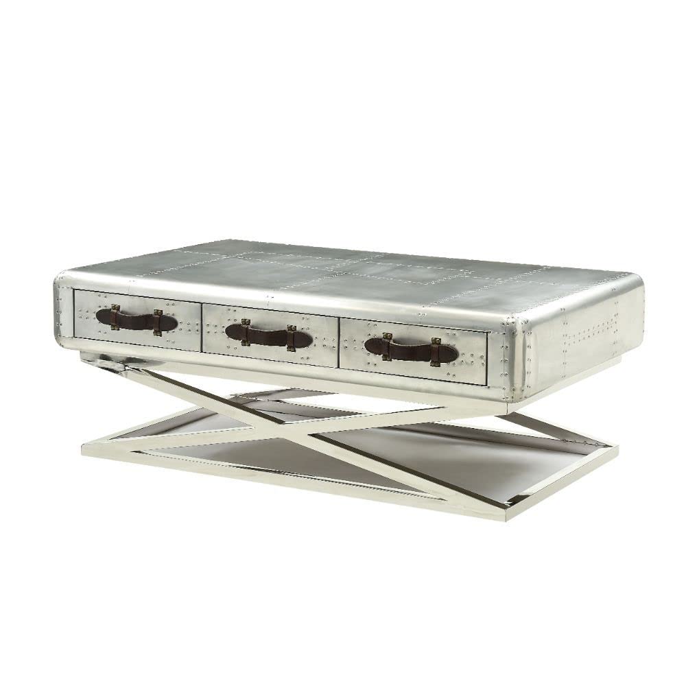 ACME Brancaster Coffee Table - - Aluminum