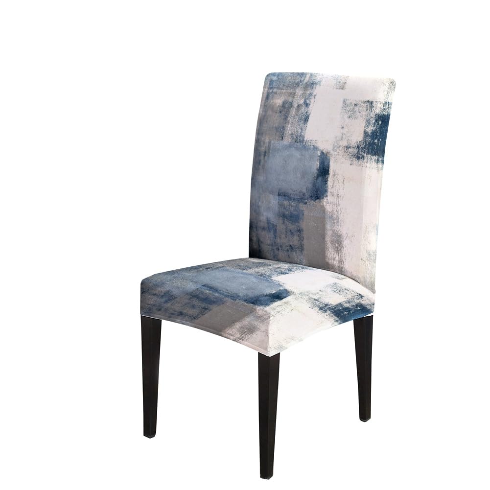 Capsceoll Dining Chair Cover Set Of 6 Removable Washable Parson Chair Covers For Dining Room Living Room Kitchen