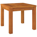 Vidaxl Solid Acacia Wood Patio Stools With Cushions, 2 Pcs - Comfortable And Durable Outdoor Seating Solution For Garden, Terrace, Or Patio
