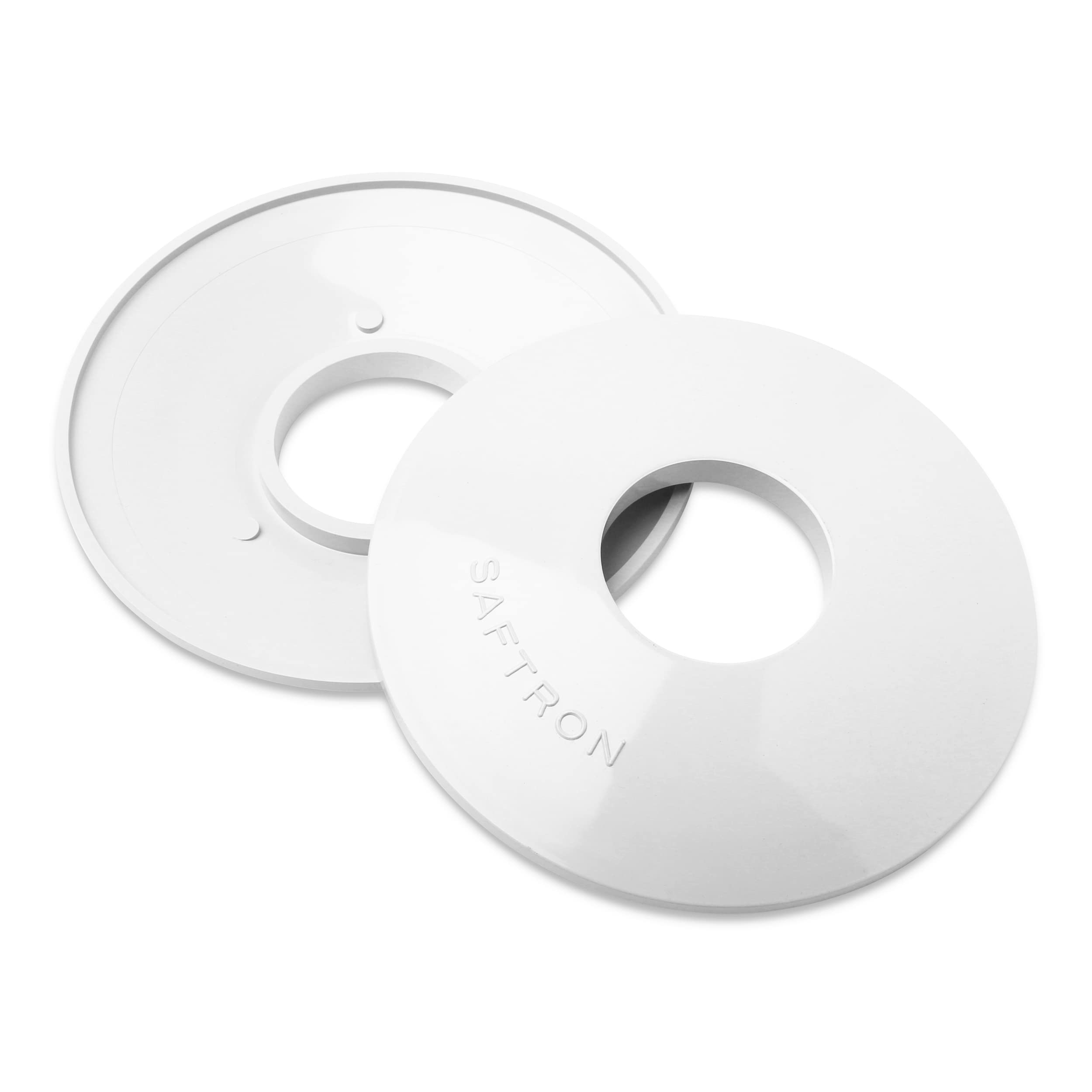Escutcheons - 1.9' Id High Impact Polymer White (Set Of 2) (For Use With Any Standard 1.90' Od Pool Ladder Or Rail (To Cover A