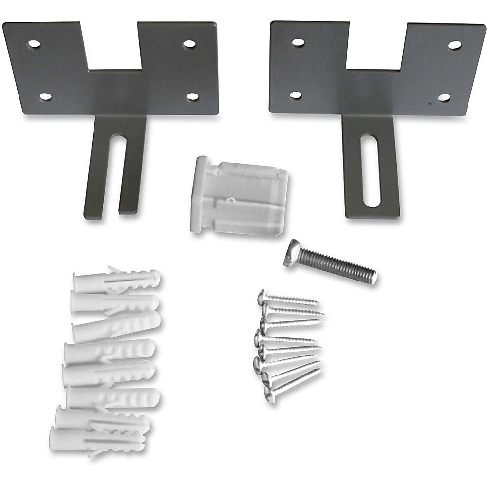 Lorell Panel Wall Brackets, Gray