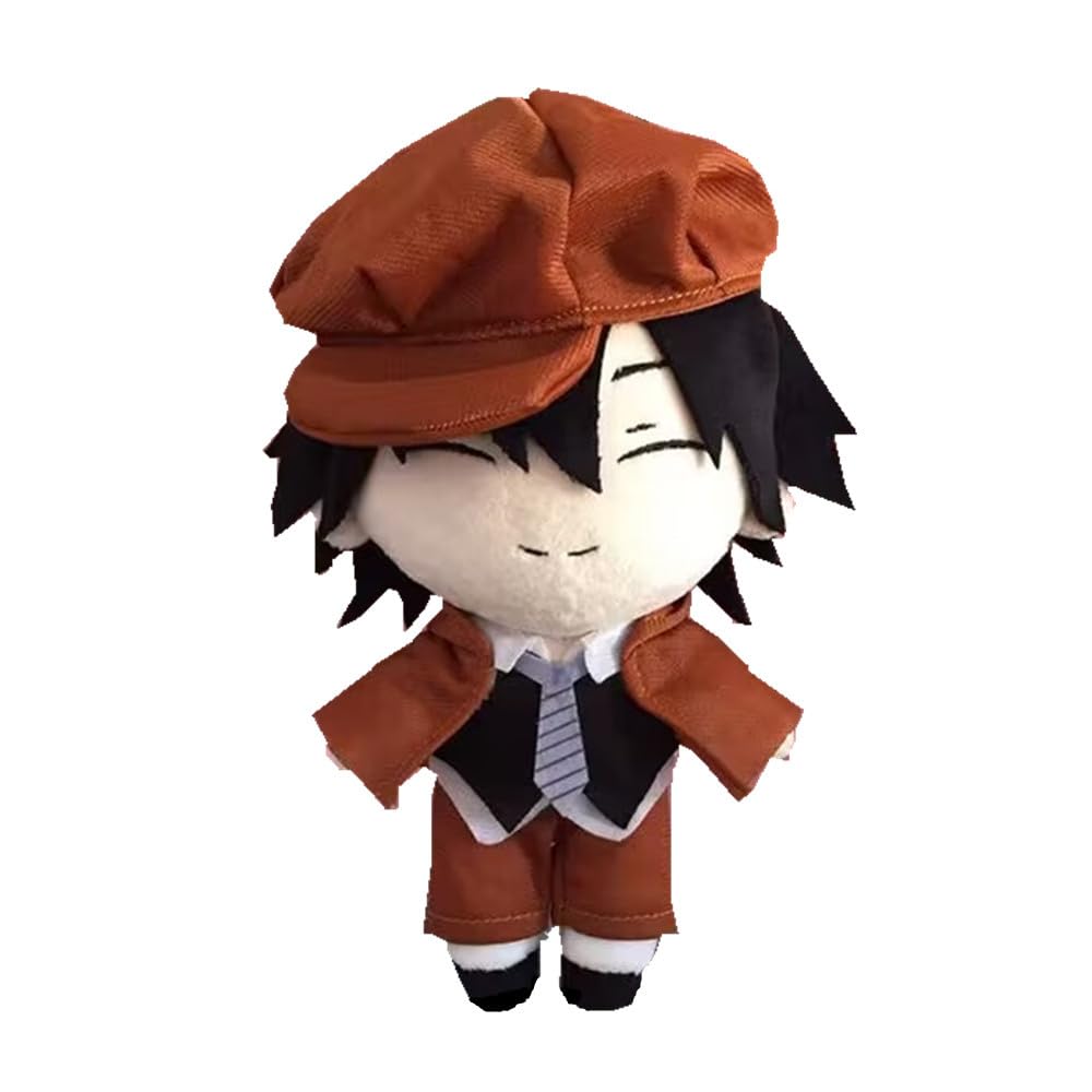 Kila Mila Anime Plush Doll Dazai Osamu Nakahara Chuuya Animal Soft Cartoon Figure Toys Cushions Pillows Xmas Gif(Edogawa Rampo A