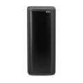 Brabantia Bo Touch Top 8 Gallon Square Trash Can | Matt Black | SoftTouch Kitchen Trash Can, Removable Inner Bucket, NonSlip B