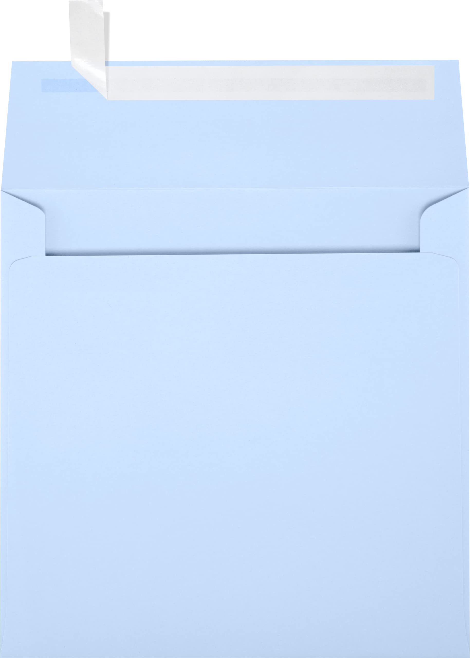 Luxpaper Square Invitation Envelopes | Peel & Press | 5 1/2' X 5 1/2' | Baby Blue | 80Lb. Text | 50 Qty