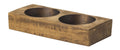 HomeRoots 416266 5.5 x 2.25 x 10.25 in. Wide Pillar Tabletop Pillar Candle Holder
