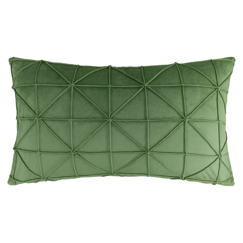 Jwh Luxury Velvet Throw Pillow Cover Decorative Geometric Accent Pillow Cases Rectangle Pillowcase Handmade Cushion Bed Couch Be
