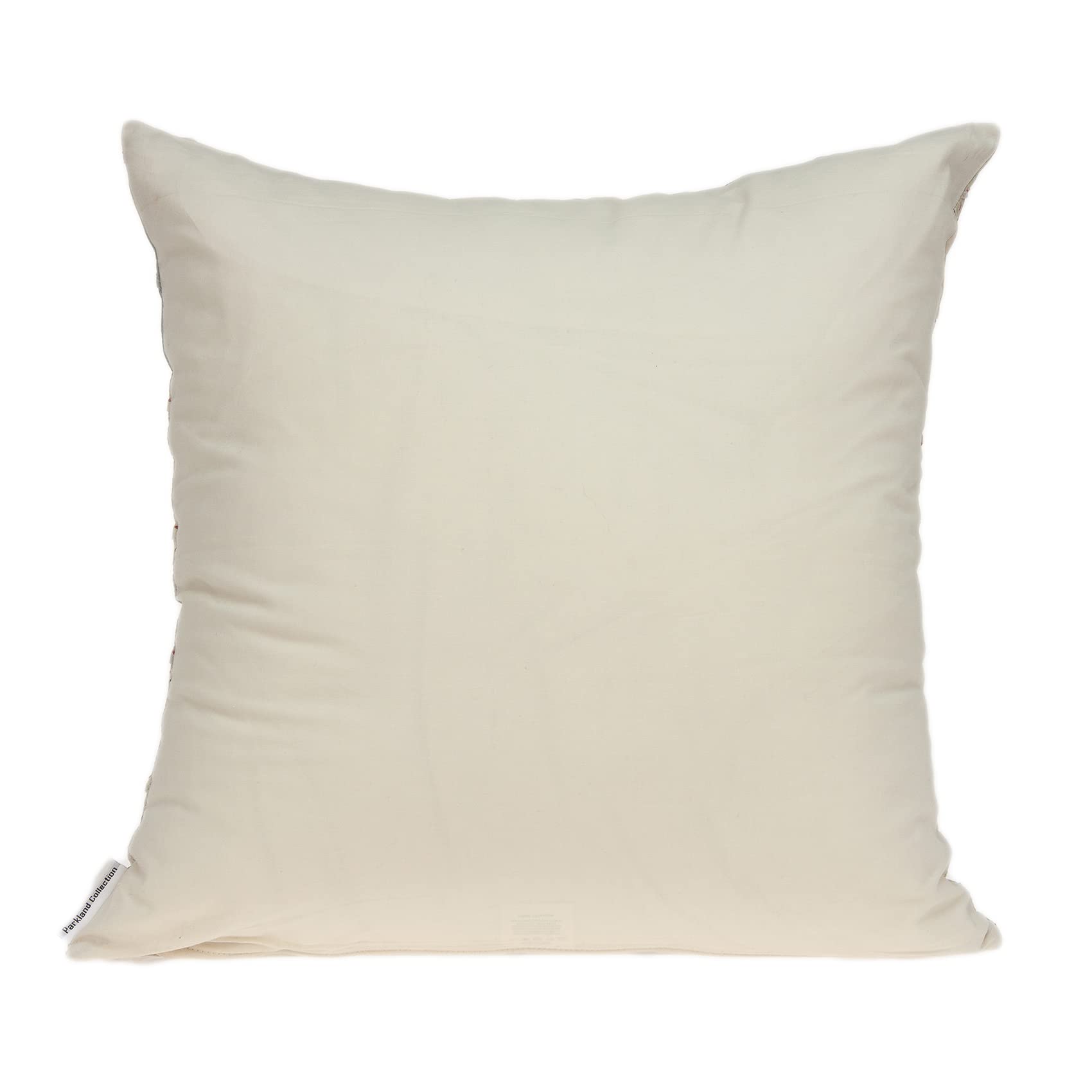 HomeRoots Cotton 20' x 7' x 20' Cool Transitional Multicolor Pillow Cover with Poly Insert