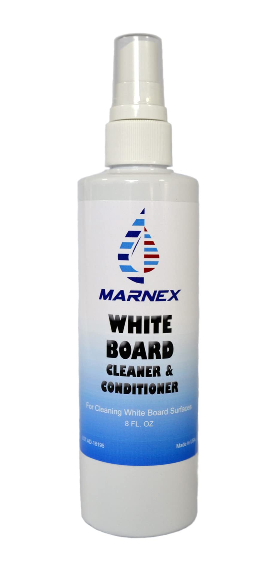 Marnex White Board Cleaner & Conditioner, 8Oz Spray Bottle