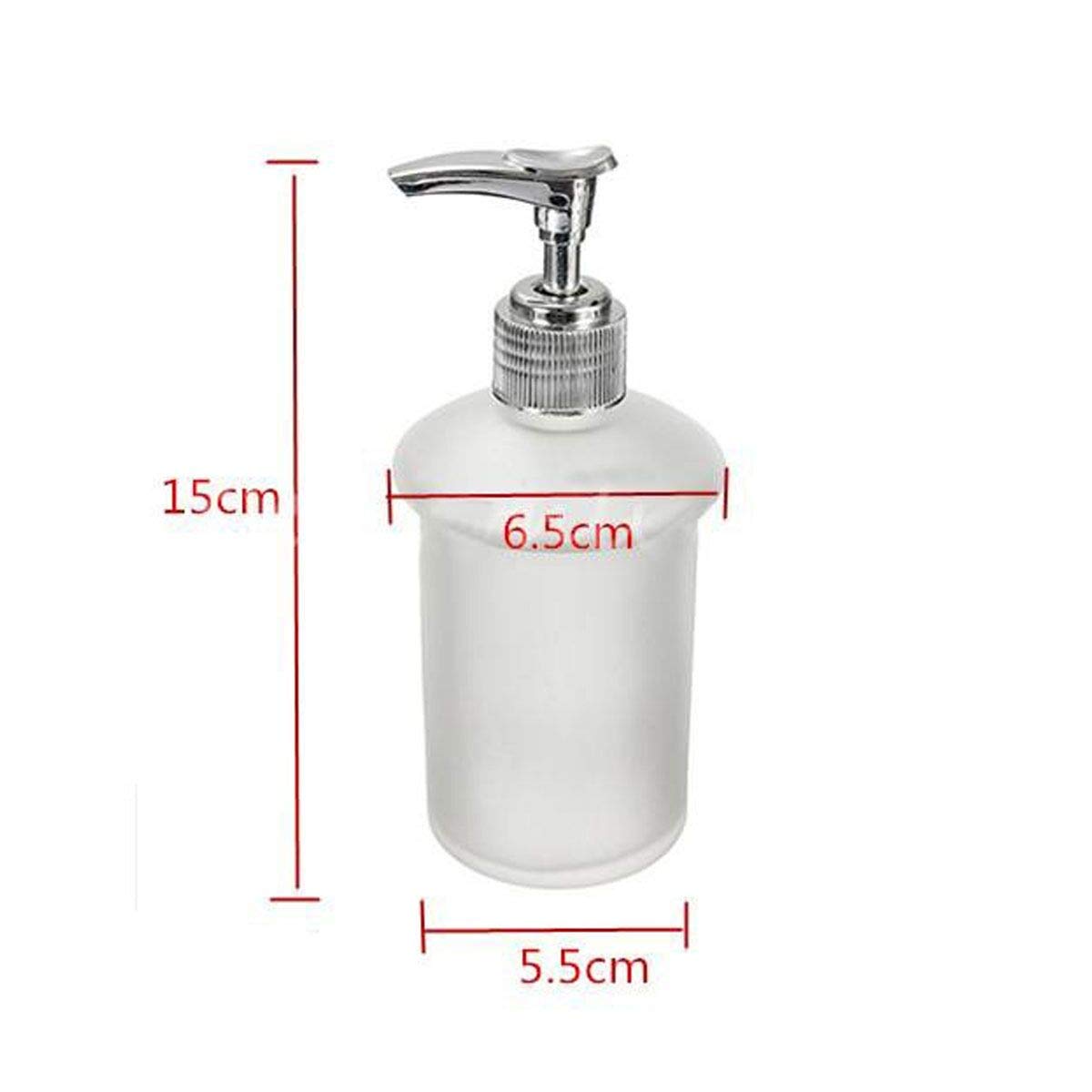 Bathroom Lavatory Soap Lotion Dispenser Pump Wall Mount With Sus304 Stainless Steel Holder