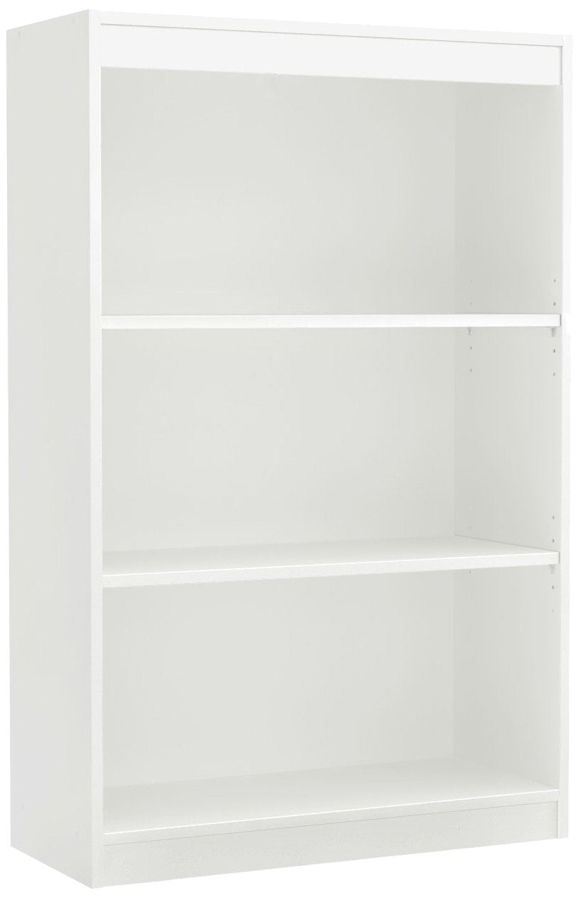 South Shore Axess 3-Shelf Bookcase, Pure Black