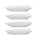 Otostar Set Of 4 Pillow Inserts 20X20 Inch, Decorative Square Throw Pillow Inserts, Premium Fluffy Pillow Forms Sham Stuffer For