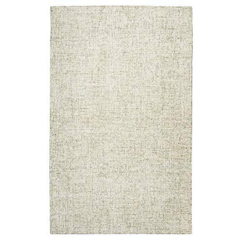 Rizzy Home Alora Decor London 9' X 12' Solid Beige/Gray/Rust/Blue Hand-Tufted Area Rug
